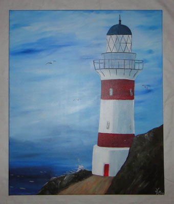 Leuchtturm am Steinhang 50x60