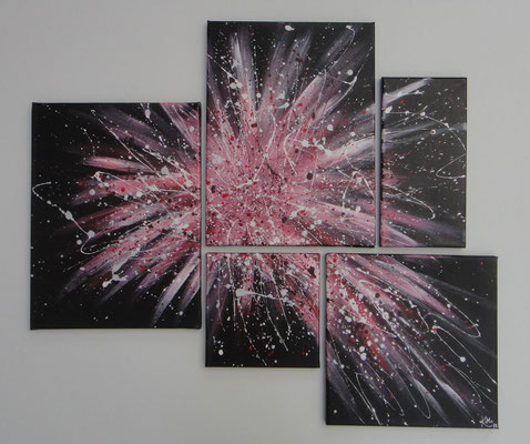 Expression rosa-violett 80x70