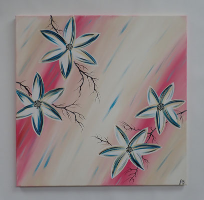 Warme Töne 70x70