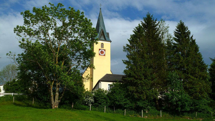 Der Turm der Wallfahrtskirche Frauenstein
