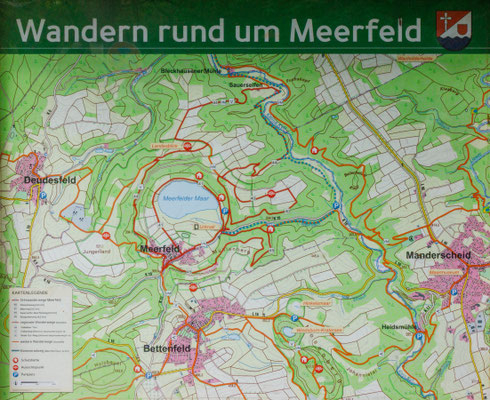 Rund um das Meerfelder Maar waren wir unterwegs (Foto: H. Budig)