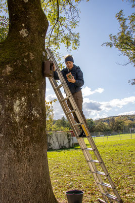 Wer hat hier wohl gewohnt? (Foto: E. Werner)