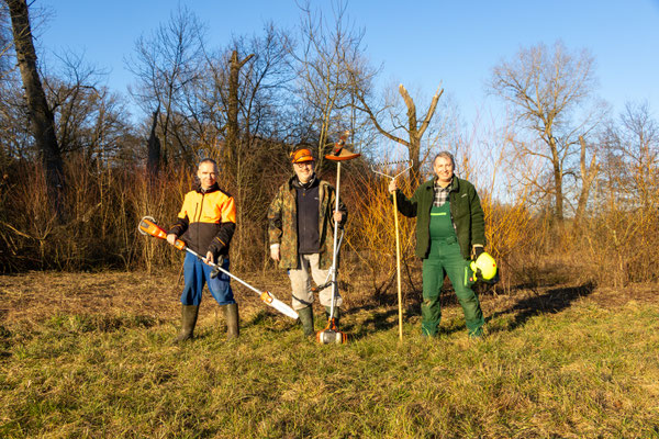 Fleißige Helfer (Foto: B. Budig)