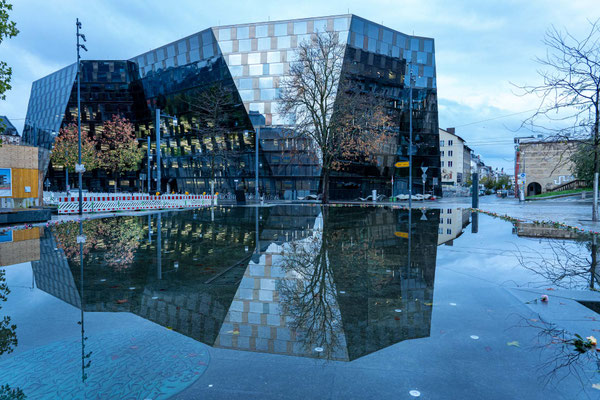 Architektur Bibliothek Freiburg ©René Bärtsch