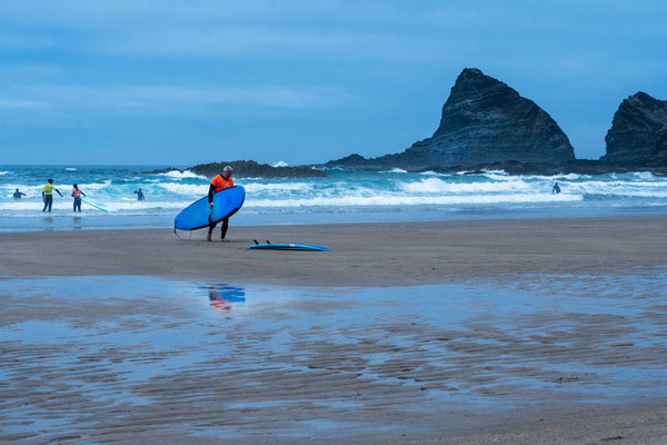 Surfer Westküste Portugal ©René Bärtsch