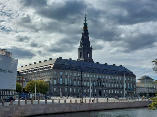 Schloss Christiansborg, der Parlamentssitz