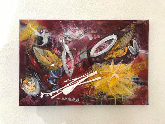 auf Papier, ca. 40x50