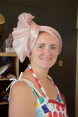 Workshop Urban Turban Sydney. Foto © Christine Rohr Master Milliner & Academy