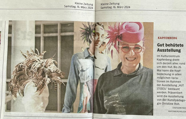 GUT BEHÜTETE AUSSTELLUNG - Kleine Zeitung 03/2024