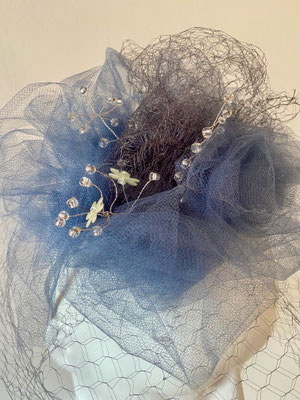 Christine Rohr Academy for Millinery and Textile Art - Modul 7 - Brautkopfputze 03/2021