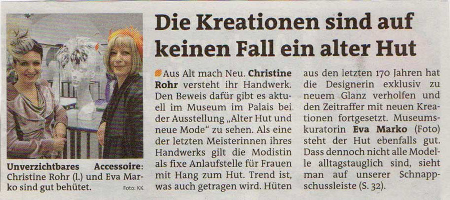VON WEGEN ALTER HUT