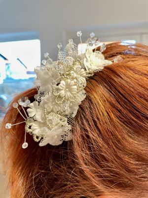 Christine Rohr Academy for Millinery and Textile Art - Modul 7 - Brautkopfputze 03/2023