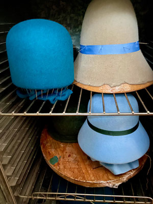 Modul 13 - FILZHUT III 2021 - International Academy of Millinery Christine Rohr