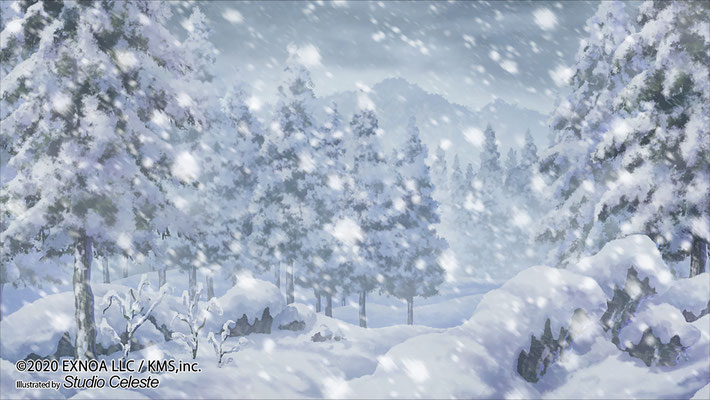 ミストトレインガールズ-雪の森（吹雪）