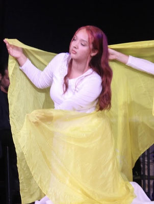 A veil can add expression to your dance!