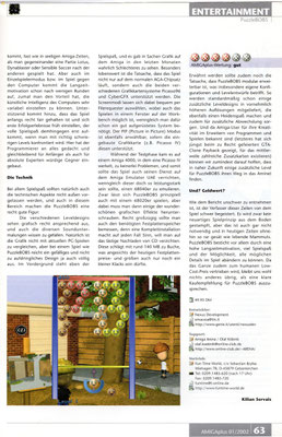 PuzzleBOBS - Review AmigaPlus 1/2002
