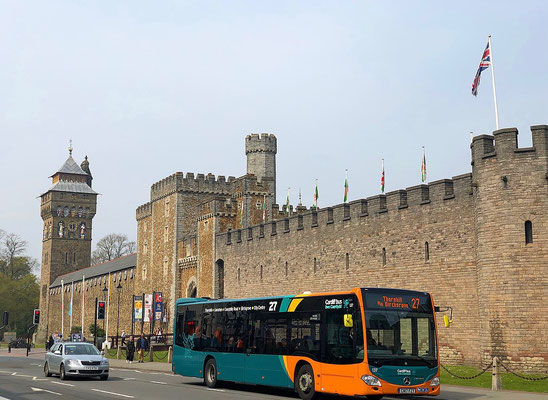 Das Castle von Cardiff