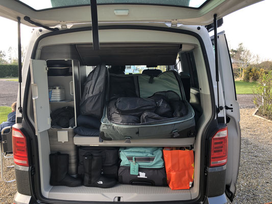 Sozusagen der Gepäckträger unseres Vans!