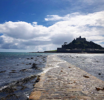 Auf dem Weg zum St. Michael's Mount