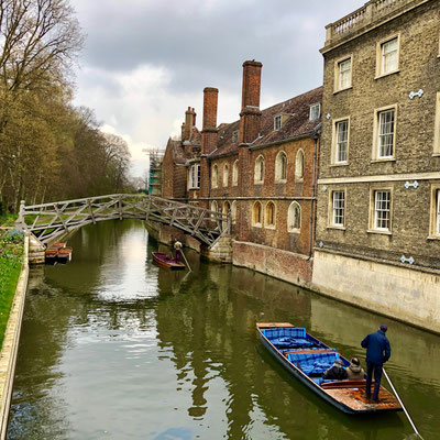 Mathematiker Brücke und die Gondeln