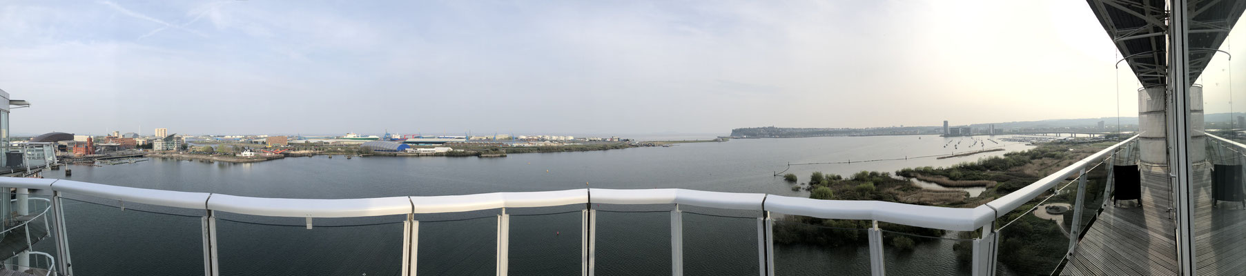 ....und das ist der Ausblick vom Balkon!