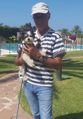 Philippe et son biewer Max- juin 2023