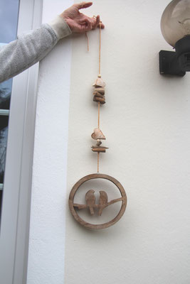 Hängende Naturdekoration für deine Wohnung. 