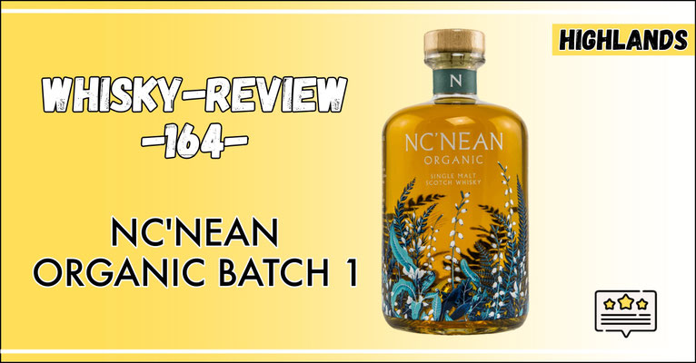 Whisky Test Nc'Nean Organic Batch 1