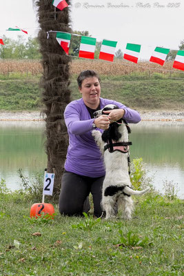  Mettiamo bene la medaglia per la foto... 