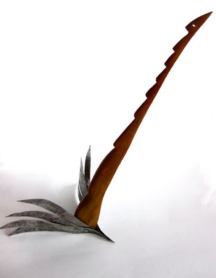 "ASCENSIÓ" - Ebony & Iron (40x36x25 cm) 