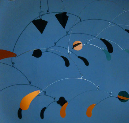 ORBITES CONSONANTS - wire and plaquene (60x60x30)