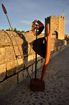 "GUERRER" - Oak & Iron (124x70x50 cm)