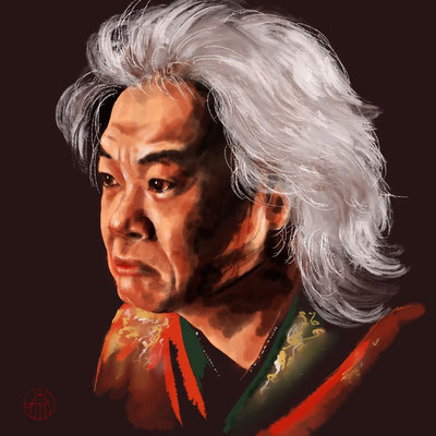 星田英利 氏 イラスト