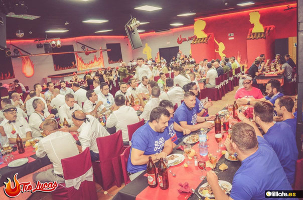 cena de grupos en Murcia para despedida de soltera