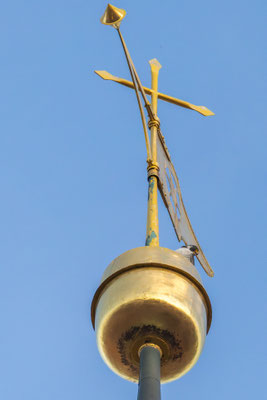 Zach auf der Kirchturmspitze