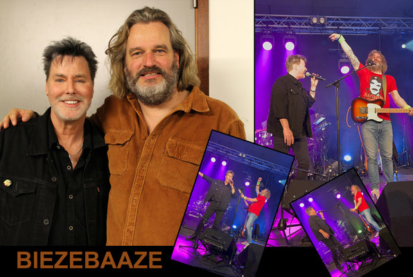 On stage met BIEZEBAAZE (Kurt Burgelman) 11-03-'23