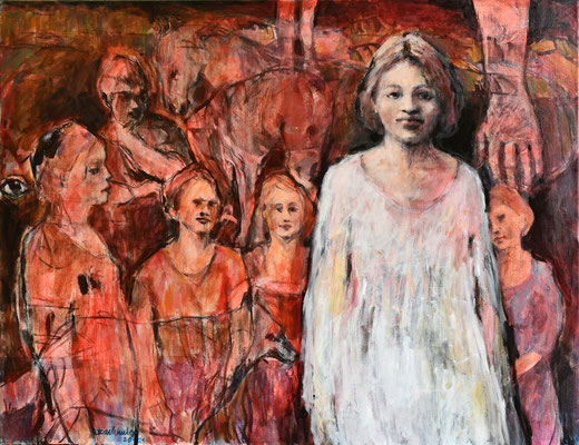TONFIGUREN - Öl auf Leinwand