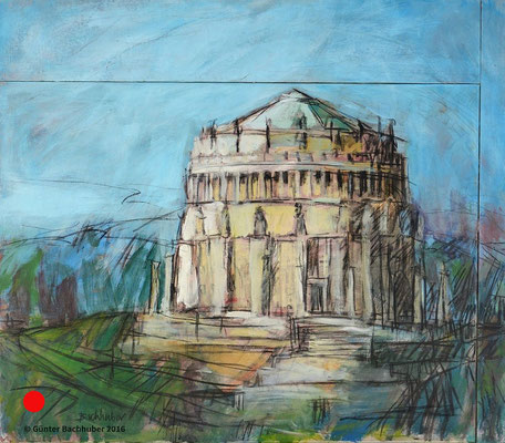BEFREIUNGSHALLE KELHEIM -2012 -  Acryl auf Leinwand