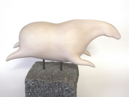 HÖHLENPFERD – 2005 – Ton – 36 x 16 cm 