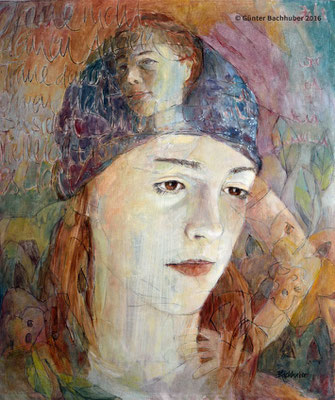DOPPELT – 2000 - ÖL auf Leinwand – 60 x 50 cm