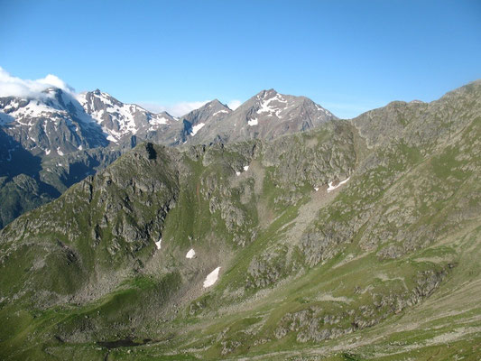 Die Pramarspitze, da führt unser Weg vorbei.