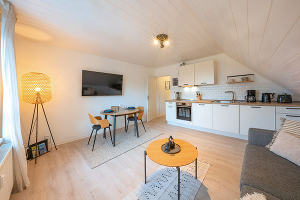 MEERPAUSE Apartment - Nordlicht - Küchenzeile