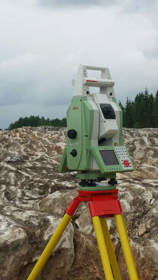 Scanning av bergvolymer