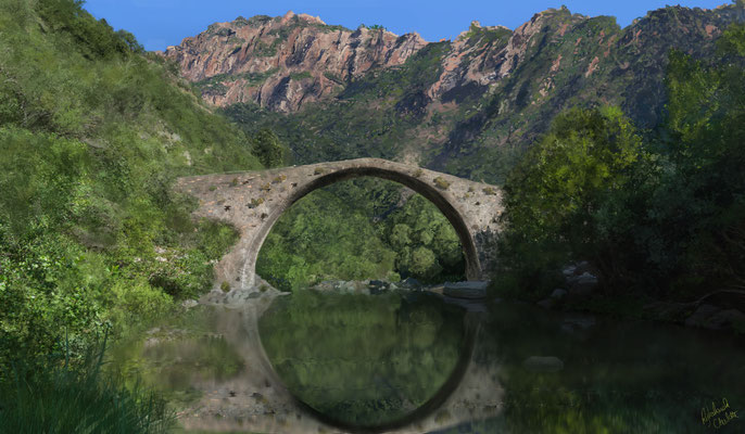 Pont Génois en Corse