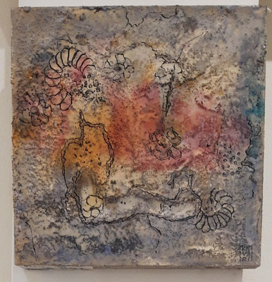 20x20cm MDF Platte, (verkauft)
