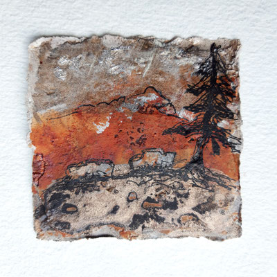 Serie 1, Short stories(7), Büttenpapier 140gr - 8x8cm /verkauft