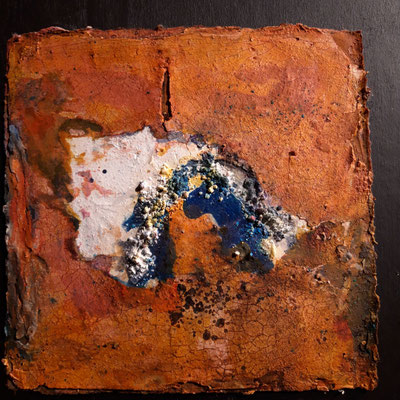 Short stories auf Bütten 15x15cm, 2021 (verkauft)