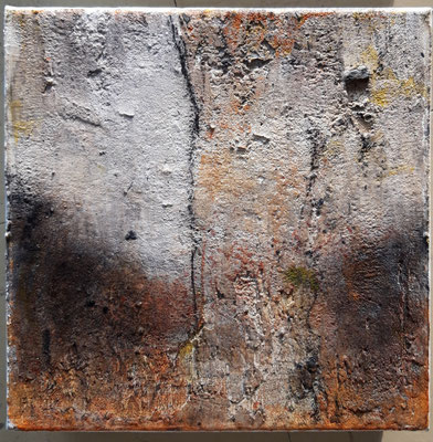 souffle de nature, 20x20x10cm, canvas, 2019