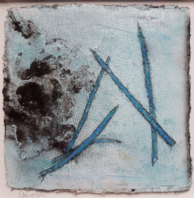 no title yet 25x25cm (Rahmen 30x30cm) (verk.)