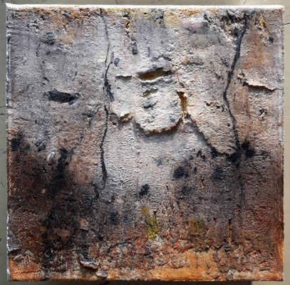 souffle de nature, 20x20x10cm Canvas, 2019